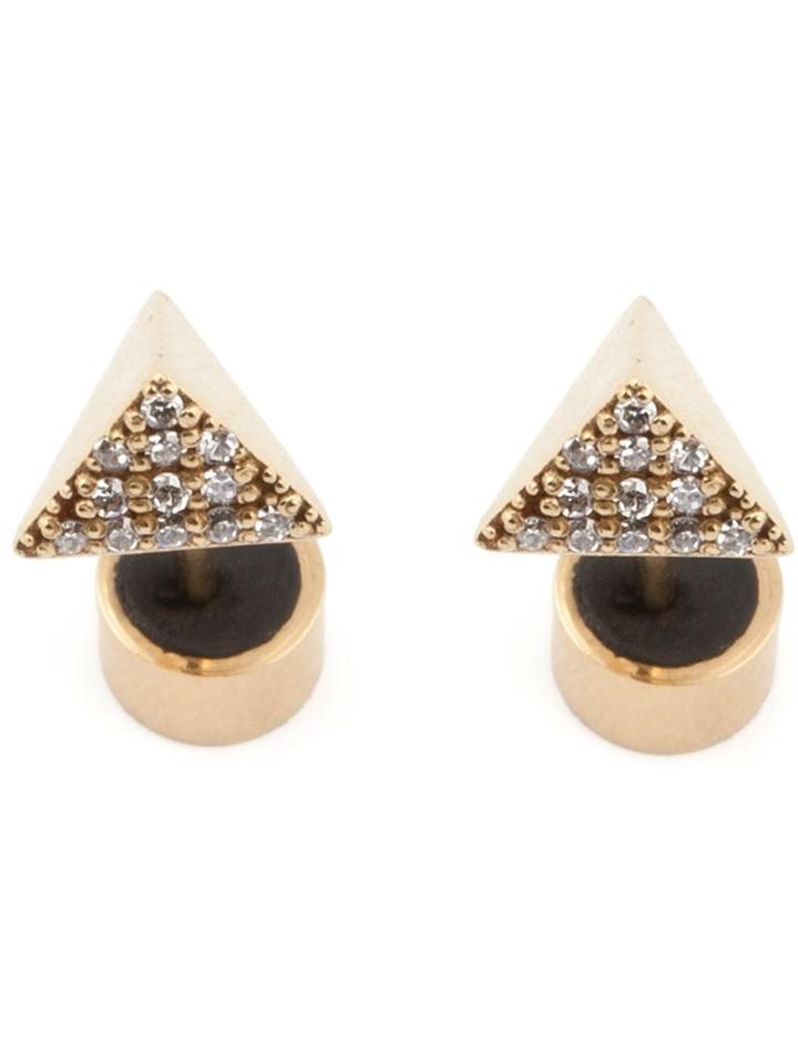 Ileana Makri 'pyramid' Earrings