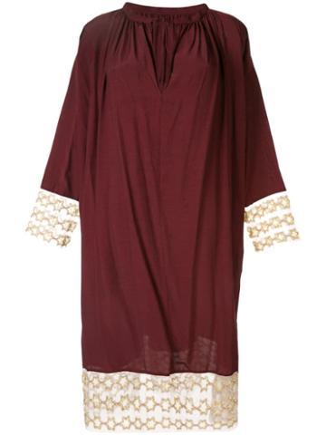 Tu Es Mon Trésor Hexagram Flared Dress