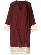 Tu Es Mon Trésor Hexagram Flared Dress