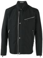 Dior Homme Zip Up Jacket, Men's, Size: 46, Black, Polyester/cupro