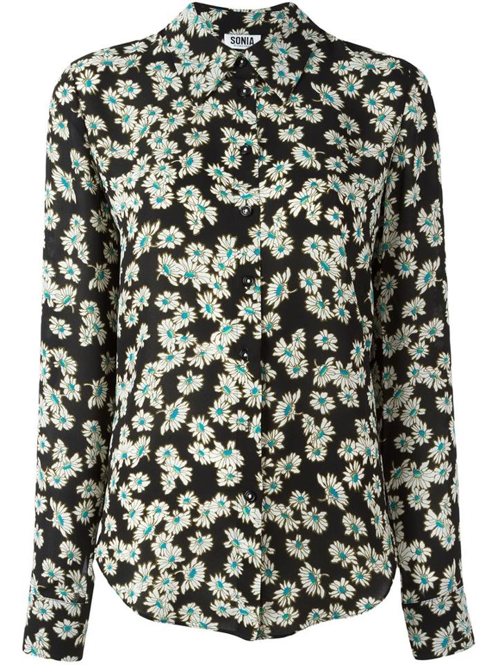 Sonia By Sonia Rykiel All Over Floral Print Shirt
