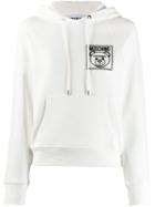 Moschino Bear Logo Print Hoodie - White