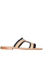 Carrie Forbes Moha Two-tone Sandals - Black