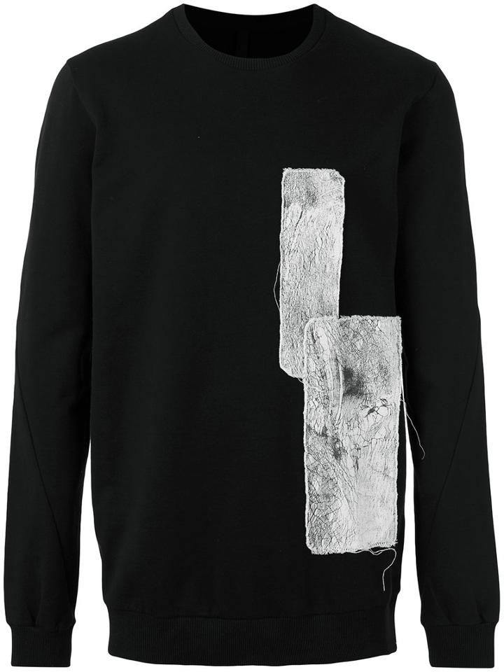 Army Of Me - Patched Sweatshirt - Men - Cotton - L, Black, Cotton