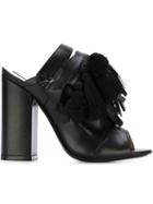 No21 Fringe And Tassel Detail Mules