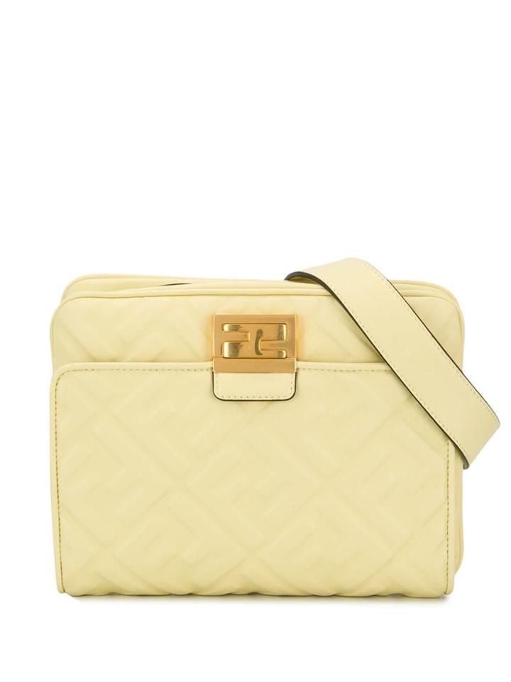 Fendi Upside Down Belt Bag - Yellow