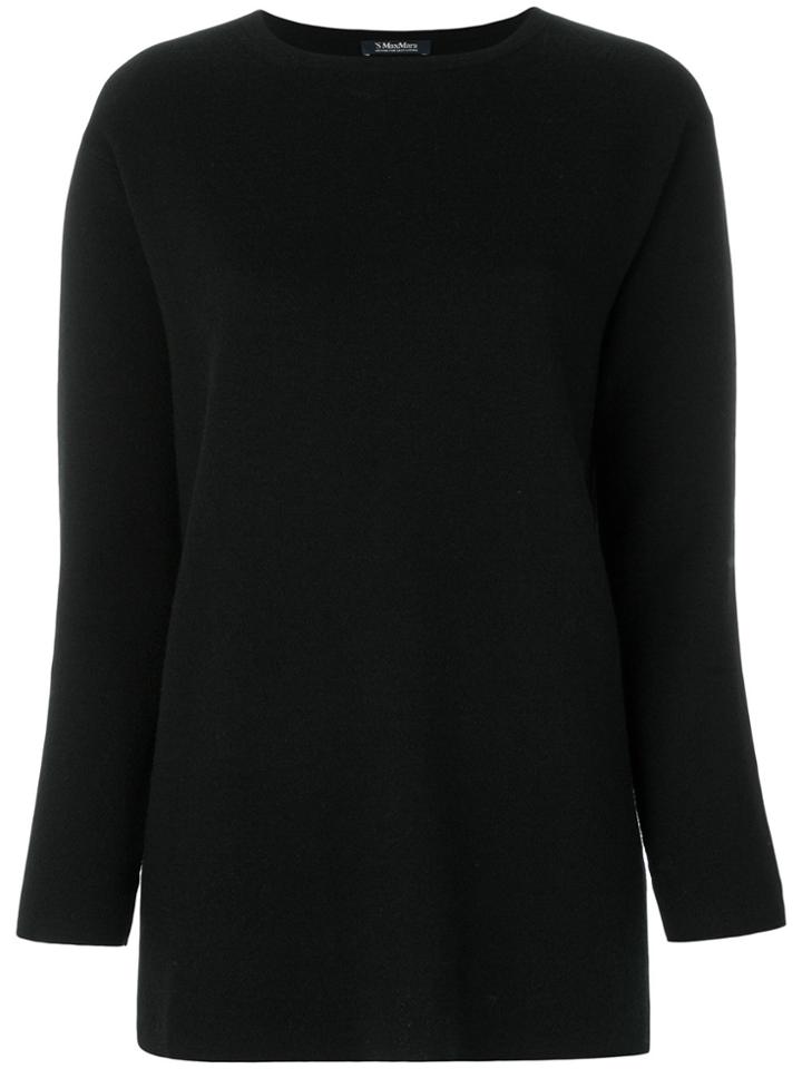 's Max Mara Knitted Top - Black