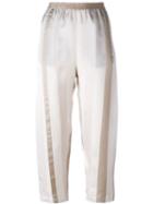 Ilaria Nistri Striped Cropped Pants