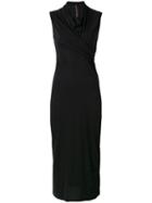 Rick Owens Lilies - Fitted Dress - Women - Cotton/polyamide/viscose - 44, Black, Cotton/polyamide/viscose