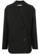 Givenchy Oversized Double-breasted Jacket - Black