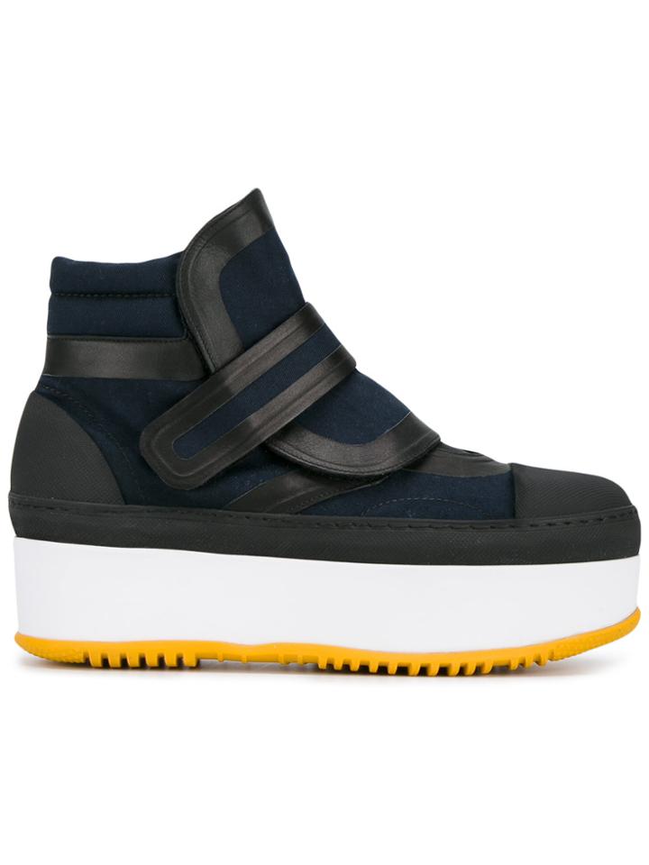 Marni Blue 50 Flatform Boots