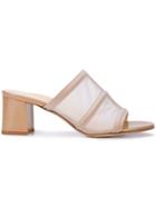 Marion Parke Jojo Block Heel Sandals - Brown