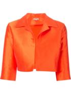 P.a.r.o.s.h. 'polk' Jacket, Women's, Size: Xxl, Yellow/orange, Polyester/silk