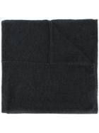 Isabel Benenato Knitted Scarf - Grey