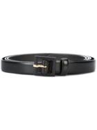 Oscar De La Renta Skinny Belt - Black