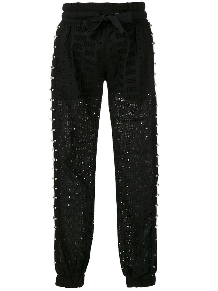 Andrea Bogosian Calça Paker Ab - Black