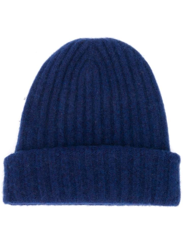 Société Anonyme Maxxi Cashmere Beanie - Blue