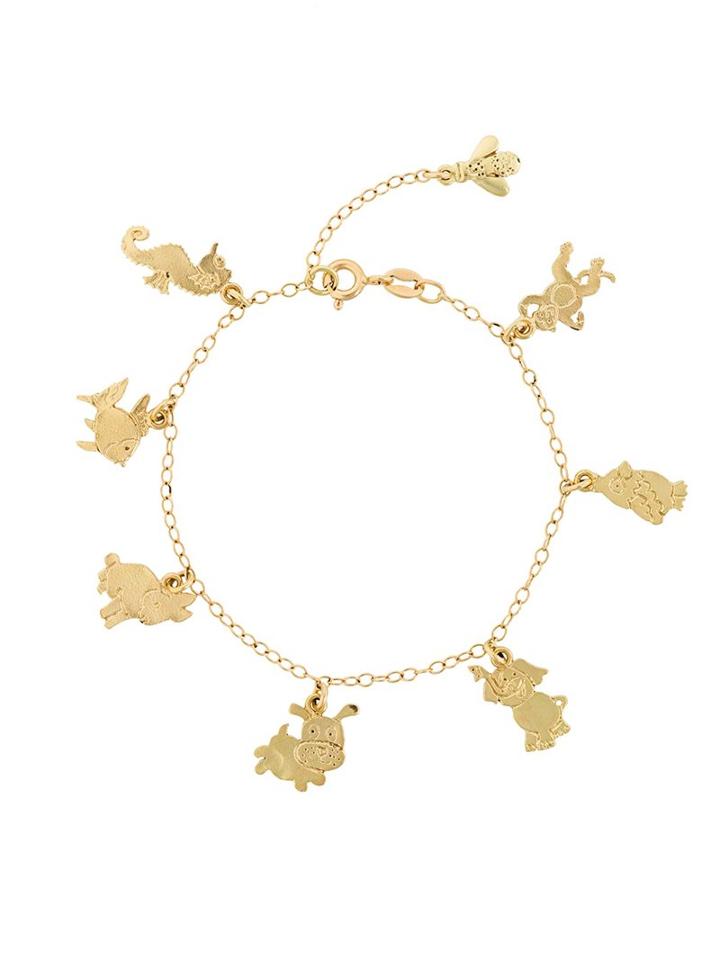 Carolina Bucci Bambini Charm Bracelet, Girl's, Metallic