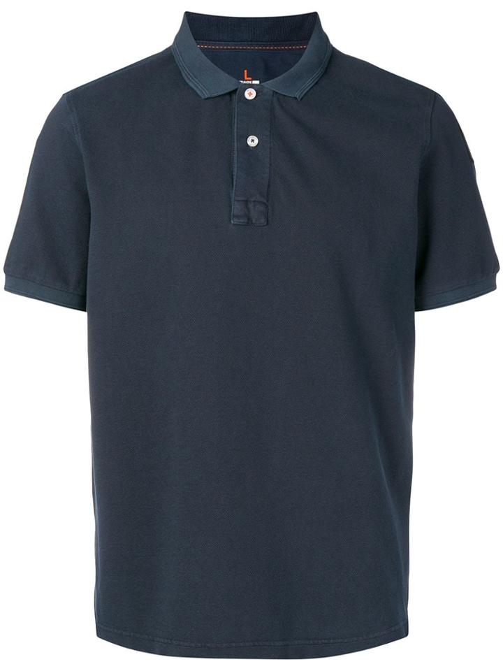 Parajumpers Logo Patch Polo Shirt - Blue