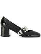 Mcq Alexander Mcqueen Buckled Pumps - Black