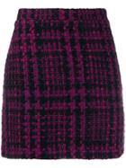 Andamane Bertha Tweed Mini Skirt - Purple