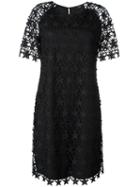 Steffen Schraut Star Embroidery Dress, Women's, Size: 38, Black, Polyester/cotton/spandex/elastane