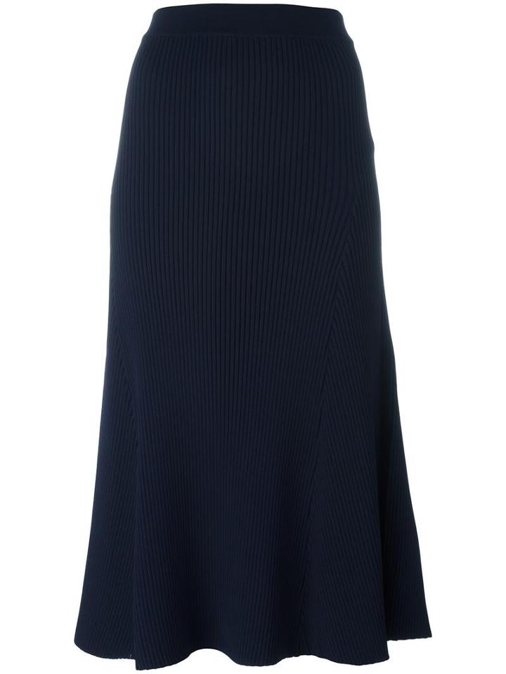 Wood Wood 'jaqueline' Skirt, Women's, Size: Medium, Blue, Nylon/spandex/elastane/viscose