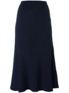 Wood Wood 'jaqueline' Skirt, Women's, Size: Medium, Blue, Nylon/spandex/elastane/viscose