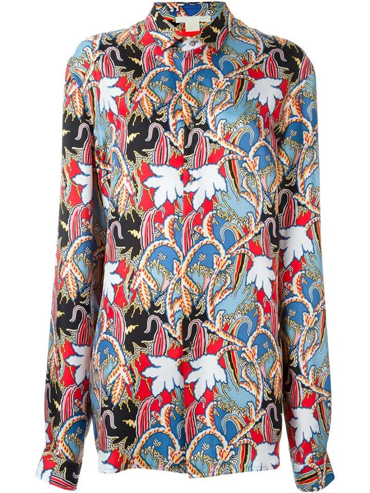 Antonio Berardi Floral Print Shirt