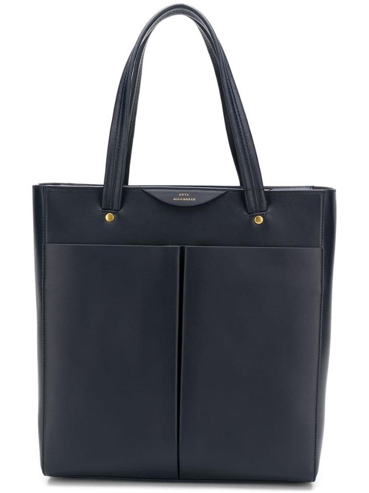 Anya Hindmarch Nevis Tote Bag - Blue