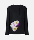 Christopher Kane Split Sleeve Jacket, Women's, Size: 38, Black, Virgin Wool/viscose/polyester/nylon