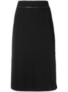 Boutique Moschino High Waisted Pencil Skirt - Black
