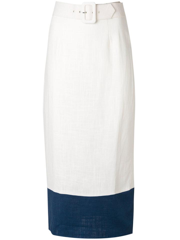 Staud Brackett Skirt - Nude & Neutrals