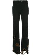 Ottolinger Burnt Out Detail Trousers - Black