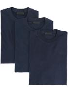Prada Pack Of Three Long Sleeve Tops - Blue