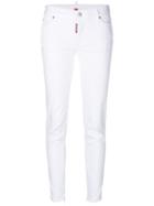 Dsquared2 - Twiggy Jeans - Women - Cotton/spandex/elastane - 40, White, Cotton/spandex/elastane