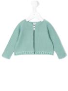 Violeta E Federico - Frayed Cardigan - Kids - Cotton/viscose - 18 Mth, Green