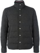 Moncler Gamme Bleu Padded Jacket, Men's, Size: 0, Grey, Cotton/acrylic/nylon/virgin Wool