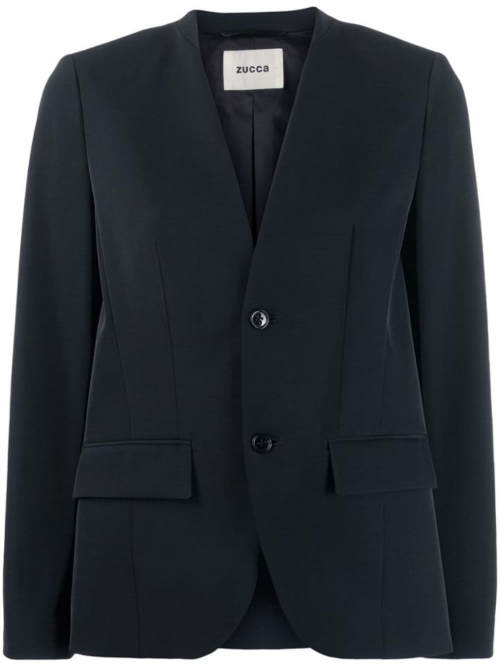 Zucca Fitted Blazer - Black