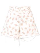 Off-white Printed Shorts