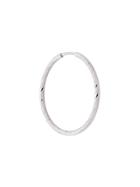 Maria Black 14kt White Gold Alba 20mm Hoop Earring - Silver