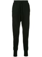 Forme D'expression Blousoned Curved Leg Trousers - Black