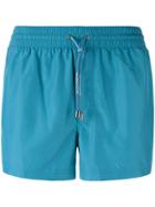 Dolce & Gabbana Drawstring Swim Shorts - Blue