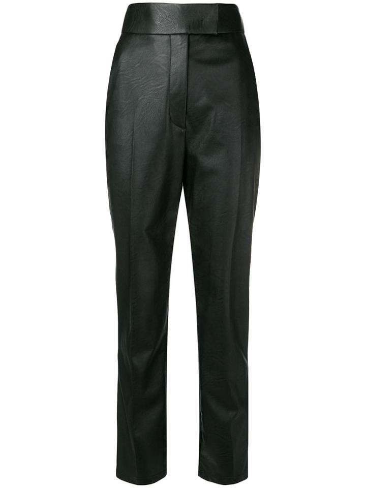 Sara Battaglia High Waisted Trousers - Black