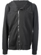 Rick Owens Drkshdw Fold Over Collar Hoodie