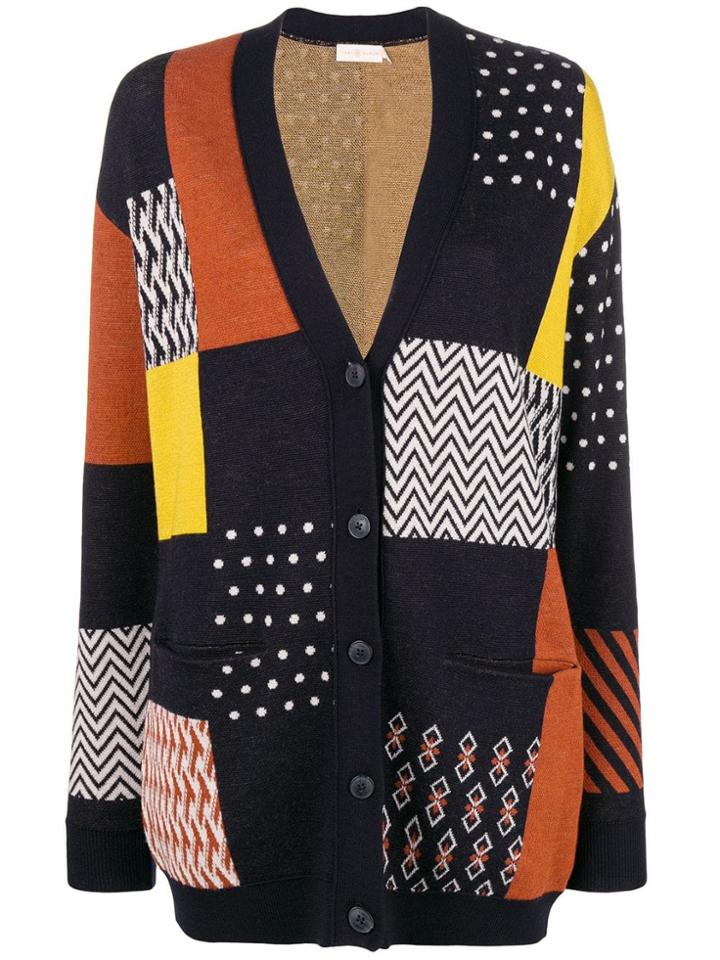 Tory Burch Clayton Cardigan - Blue