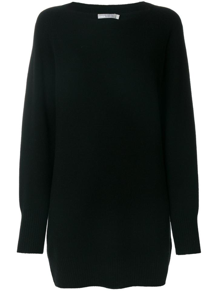 Vince Knitted Fitted Dress - Black