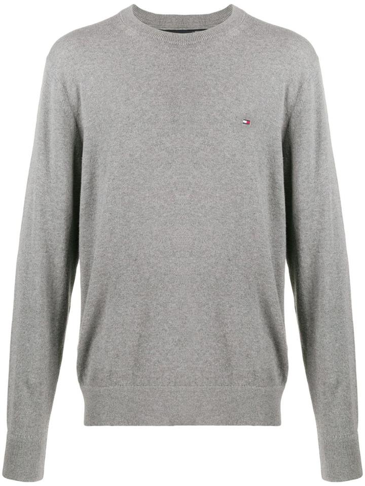 Tommy Hilfiger Knitted Jumper - Grey