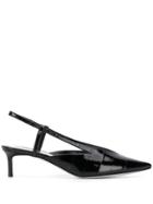 Givenchy Cut-out Slingback Pumps - Black