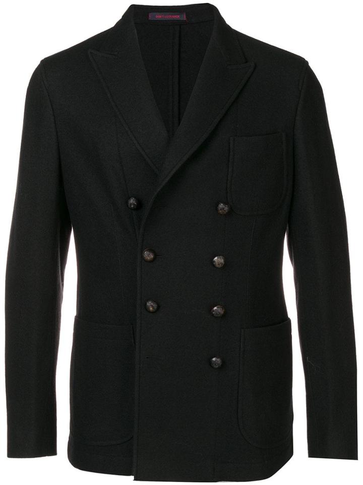 The Gigi Double Breasted Jacket - Black